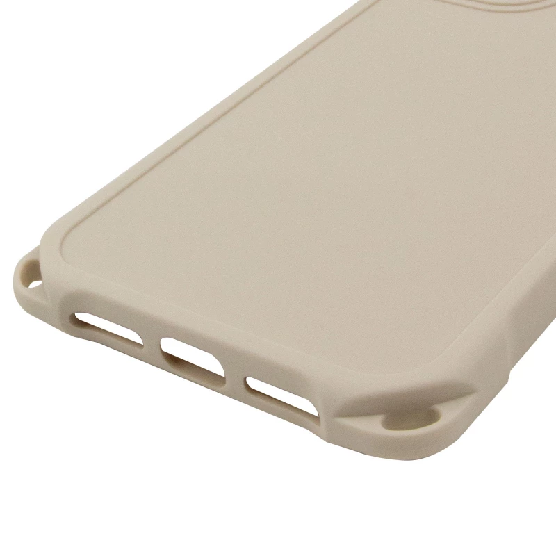 Силіконовий чохол CrossBody зі шнурком для Apple iPhone 16 Plus – Antigue White. Фото 11 з 11