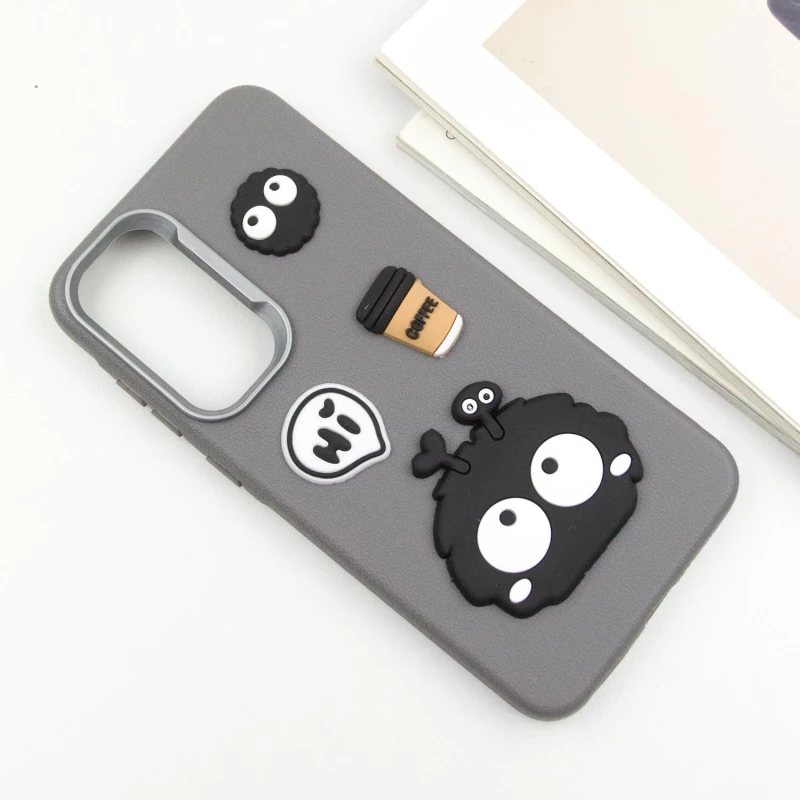 Чохол Labubu Toys для Xiaomi Poco C75 – Monster / Grey. Фото 6 з 12