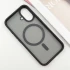 TPU+PC з металевими кнопками та MagSafe на Apple iPhone 16 – Чорний. Фото 4 з 8