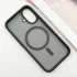 TPU+PC с металлическими кнопками и MagSafe для Apple iPhone 16 – Черный / Black. Фото 4 из 8