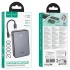 Портативний ЗП Power Bank Hoco J170A Starlight 22.5W+PD20W with cable 20000 mAh – Metal gray. Фото 2 з 4