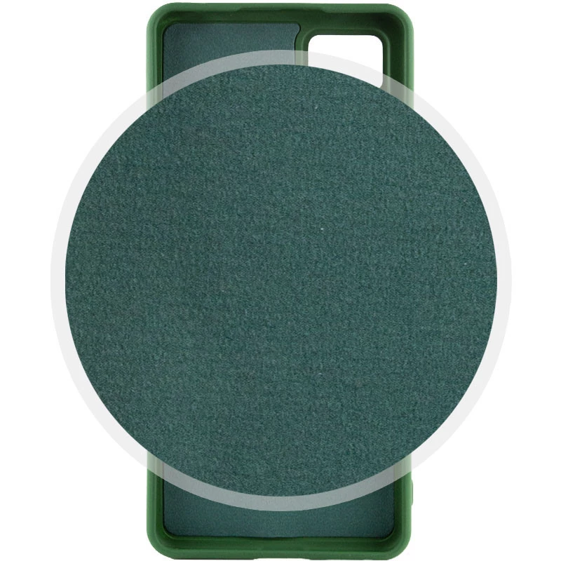 Чохол Silicone Case Lakshmi Premium L з закритою камерою на Xiaomi Redmi Note 12 Pro 4G – Зелений / Cyprus Green. Фото 3 з 3