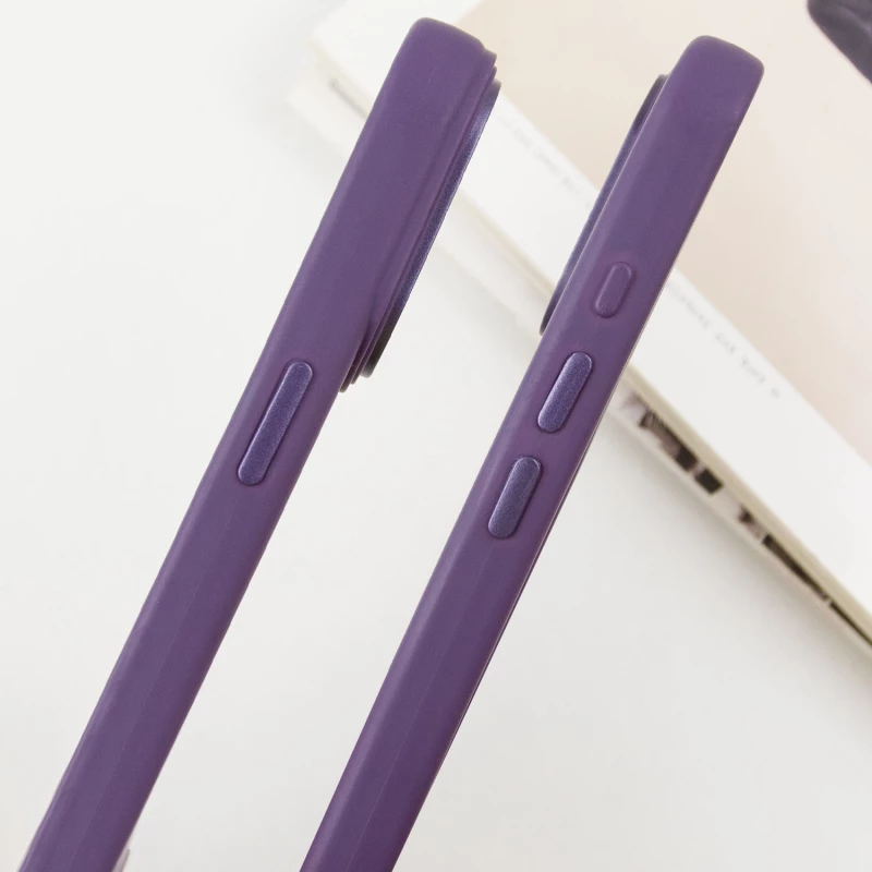 TPU+PC чехол Stand case для Apple iPhone 15 Pro (6.1") – Purple. Фото 5 из 6