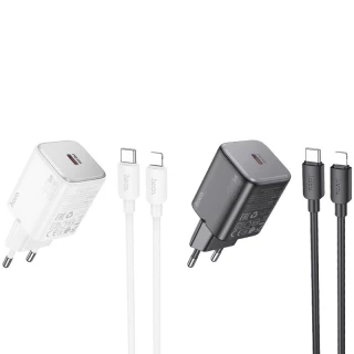 МЗП Hoco N40 Mighty 1C PD20W + Type to Lightning фото 1 з 1