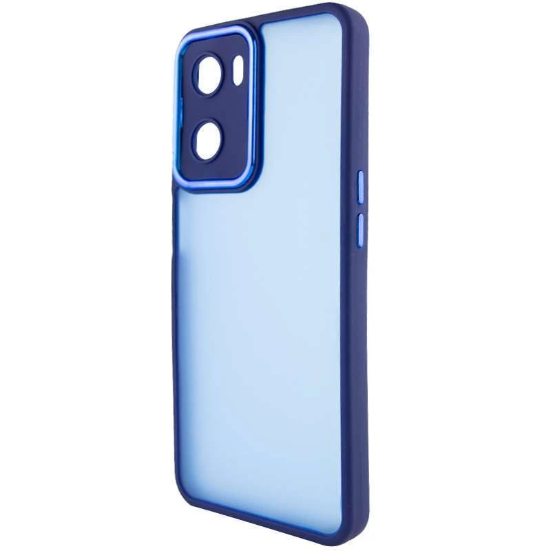 

TPU+PC чехол Accent для Oppo A57s (Blue)