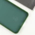 Чохол Silicone Case Lakshmi Plus з закритою камерою на Xiaomi Mi 11 Lite – Зелений / Dark green. Фото 3 з 3
