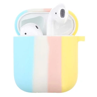 Силіконовий футляр Colorfull для навушників AirPods 1/2 фото 1 з 2