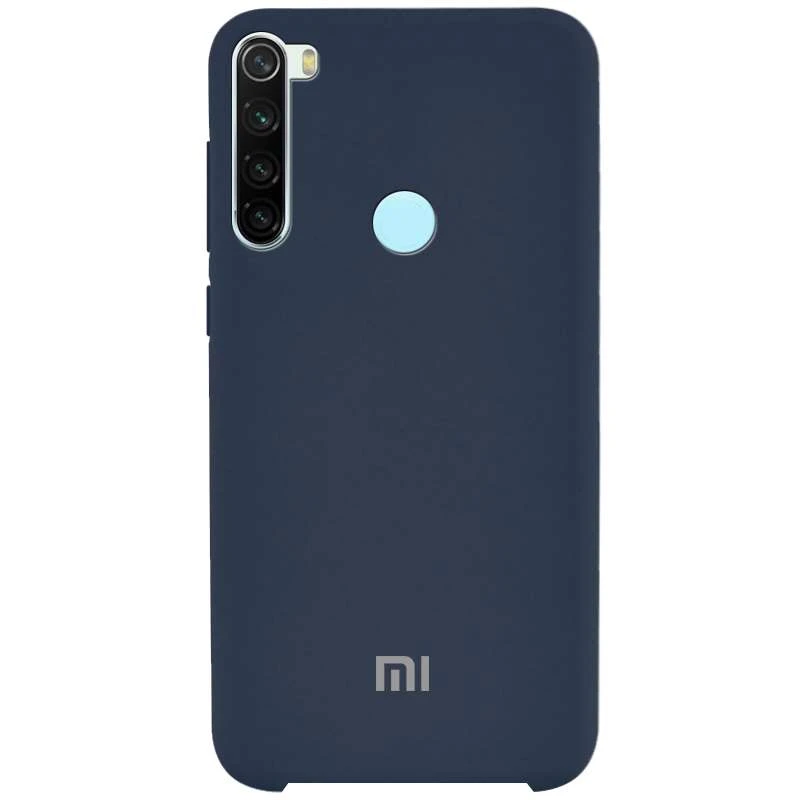 

Чохол Silicone Case на Xiaomi Redmi Note 8 (Синій / Midnight Blue)