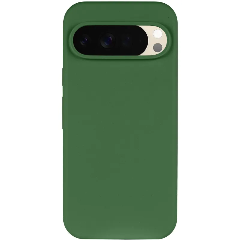 Чохол Silicone Cover Ummi Lakshmi (AA) для Google Pixel 10 – Зелений / Dark green. Фото 3 з 6
