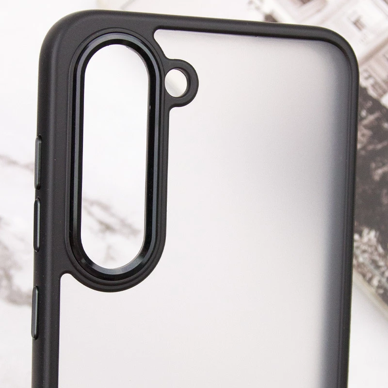 Захистний чохол TPU+PC матовий на Samsung Galaxy S23+ – Black. Фото 16 з 17