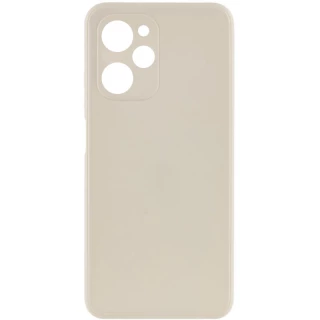 Цветной силиконовый чехол с защитой камеры для Xiaomi Poco X5 Pro 5G — Серый / Smoky Gray