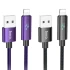 Дата кабель Hoco U125 Benefit 2.4A USB to Lightning (1.2m) фото 1 з 1