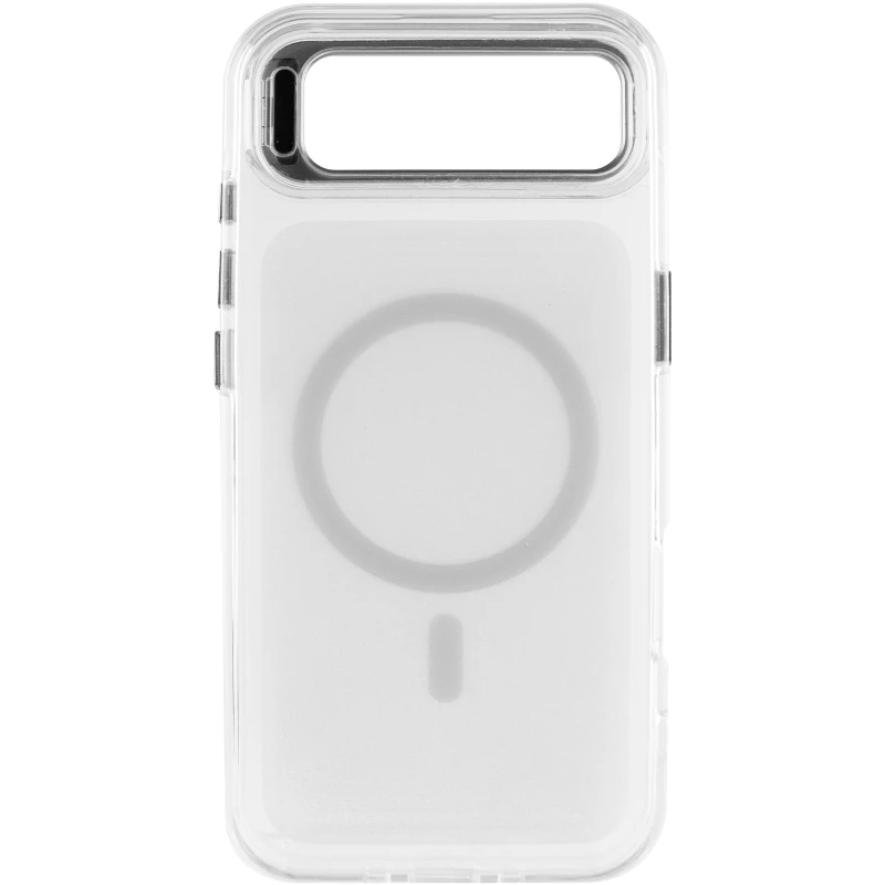 Чехол TPU+PC Jewel Sparkle with MagSafe для Apple iPhone 17 Air (6.5") – Diamond White. Фото 5 из 8