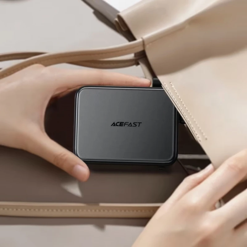 Портативний ЗП Power Bank Acefast M28 22.5W with cable 10000 mAh – Black. Фото 7 з 7