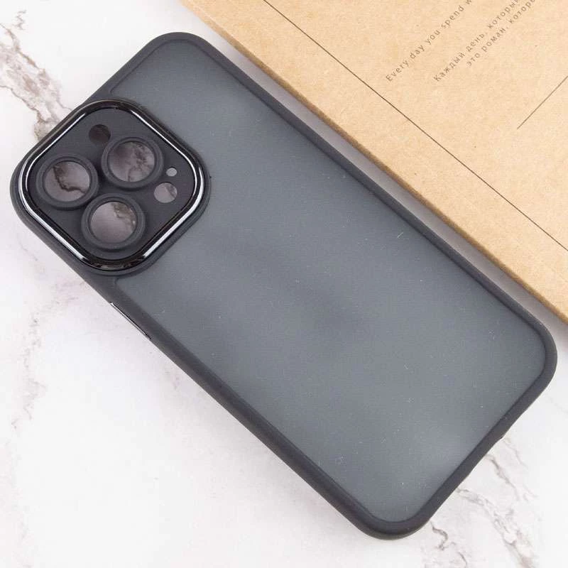 TPU+PC чехол Accent для Apple iPhone 14 Pro Max (6.7") – Black. Фото 2 из 3