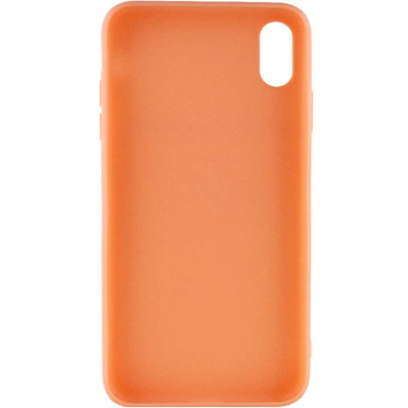 Кольоровий силіконовий чохол на Apple iPhone XS Max (6.5") – Rose Gold. Фото 2 з 4