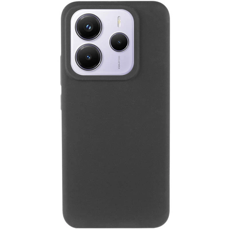 Чехол Silicone Case Lakshmi Premium на Xiaomi Redmi Note 14 5G – Черный / Black. Фото 1 Чехол Silicone Case Lakshmi Premium на Xiaomi Redmi Note 14 5G – Черный / Black. Фото 1 из 8