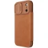 Кожаный чехол-книжка Nillkin Qin Pro Camshield для Apple iPhone 18 Pro – Brown. Фото 1 из 5