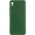 Чохол Silicone Case Lakshmi з закритою камерою на Xiaomi Redmi 9A – Зелений / Dark green. Фото 1 з 4
