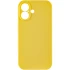 Чохол Silk Full Camera Protective (AA) NO LOGO для Apple iPhone 16 Plus – Жовтий / Yellow. Фото 3 з 8