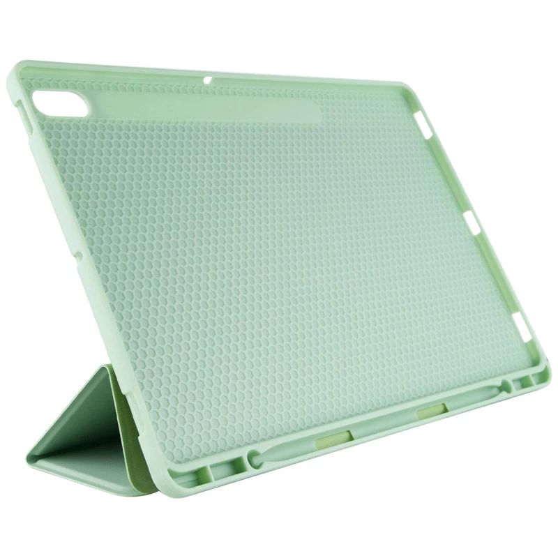 Чохол-книжка з роз'ємом для стилуса на Samsung Galaxy Tab S7 FE 12.4 – М'ятний / Mint. Фото 6 з 7