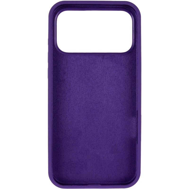 Чохол з закритим низом Silicone Case на Apple iPhone 17 Pro Max (6.9") – Фіолетовий / Amethyst. Фото 5 з 7