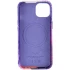 Кожаный чехол Colour Splash with MagSafe на Apple iPhone 13 (6.1") – Purple / Pink. Фото 6 из 8