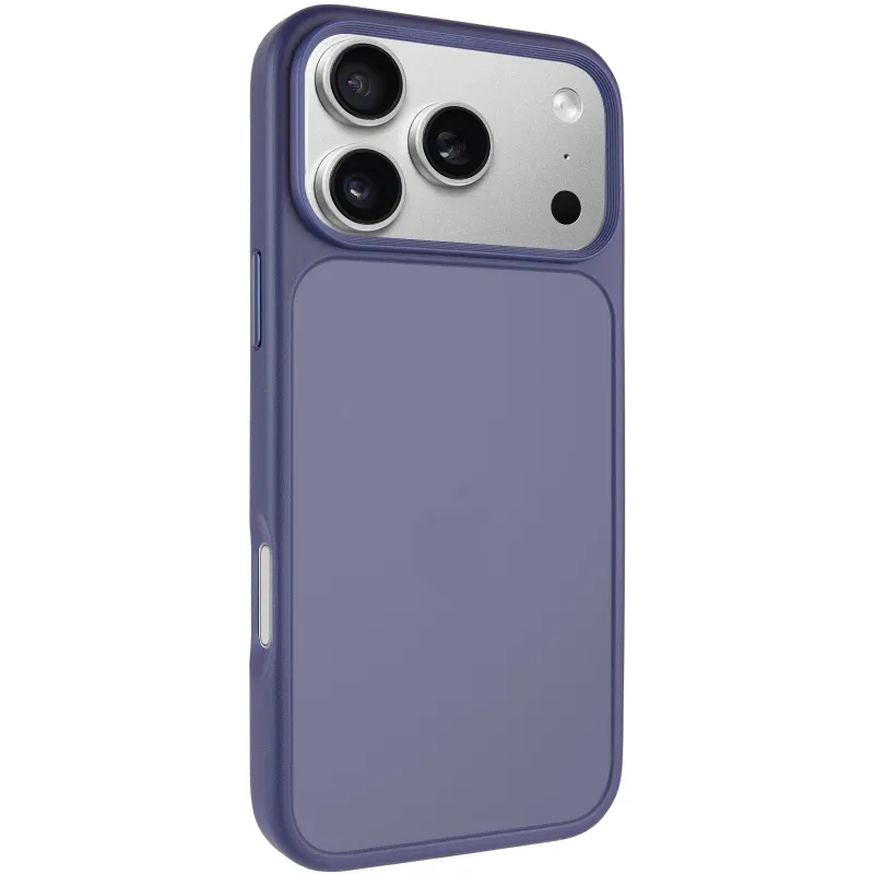 TPU+PC з металевими кнопками на Apple iPhone 17 Pro Max (6.9") – Синій / Navy Blue. Фото 1 з 6