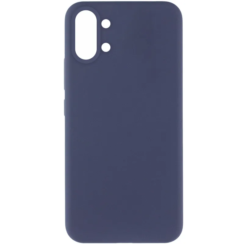 Чохол Silicone Case Lakshmi Premium на Xiaomi Poco X8 Pro Max – Темно-синій / Midnight blue. Фото 2 з 2