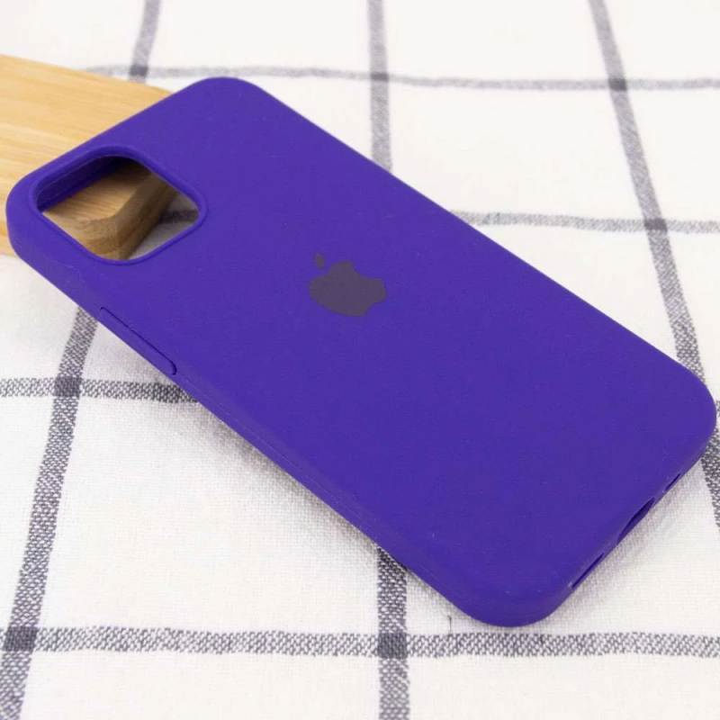 Чохол Silicone Case з закритим низом на Apple iPhone 14 (6.1") – Фіолетовий / Ultra Violet. Фото 2 з 3