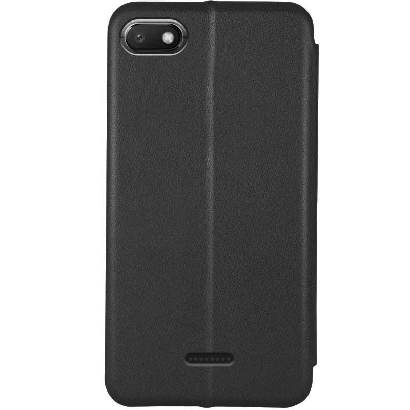 Чохол-книжка класичний на Xiaomi Redmi 6A – Чорний. Фото 5 з 5