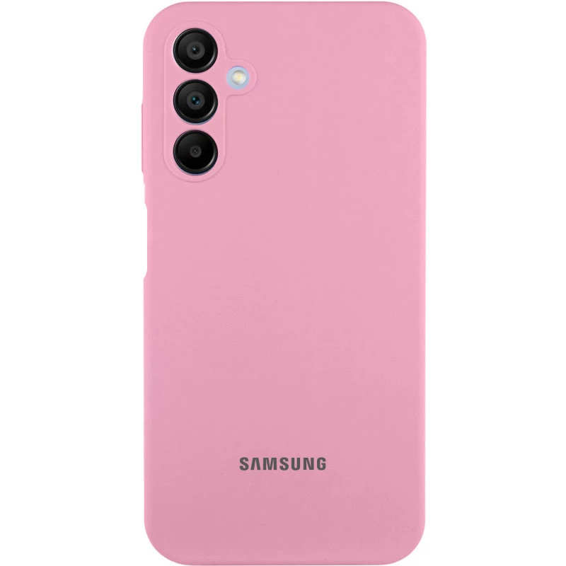 Чохол Silicone Case Lakshmi Premium L з закритою камерою на Samsung Galaxy A15 4G/5G – Рожевий / Light pink. Фото 1 з 2
