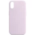 Чохол з закритим низом Silicone Case на Apple iPhone XS Max (6.5") – Бузковий / Lilac. Фото 1 з 1