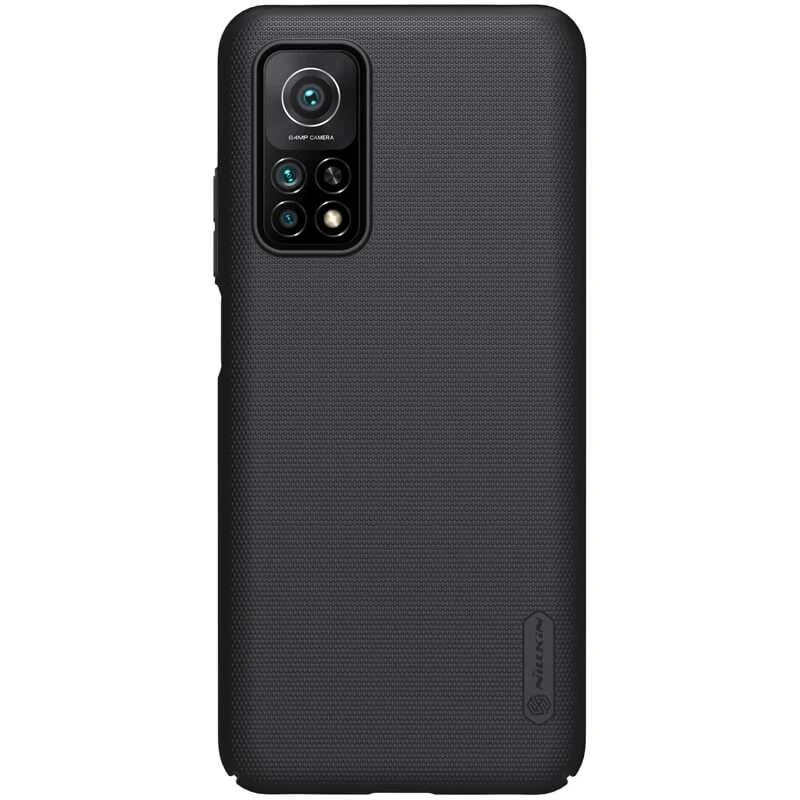 

Пластиковая накладка Matte Frost для Xiaomi Mi 10T (Черный), Чорний