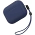 Силиконовый футляр BlueO Liquid silicone для наушников Airpods Pro 2 – Deep Blue. Фото 1 из 1
