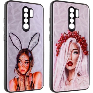 Стеклянный чехол Prisma Ladies на Xiaomi Redmi Note 8 Pro фото 1 из 3