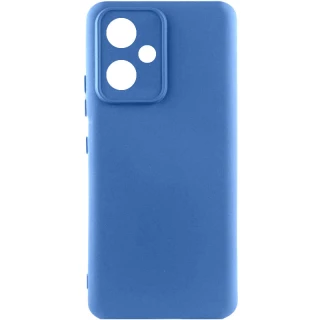 Чехол Silicone Case Lakshmi с закрытой камерой для Xiaomi Redmi 12 — Синий / Iris