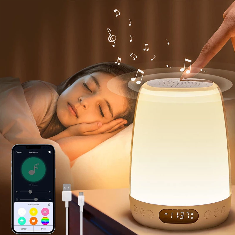 Нічник Kids Dream H03 with Bluetooth and APP 3000 mAh – White. Фото 2 з 8