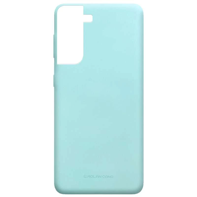 

Силіконовий чохол Molan Cano Smooth на Samsung Galaxy S21+ (Бірюзовий)