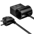 СЗУ Hoco AC33 Win 1 position 30W QC+PD (1USB-A/2C/1Socket) (1.5m) – Black. Фото 4 из 6