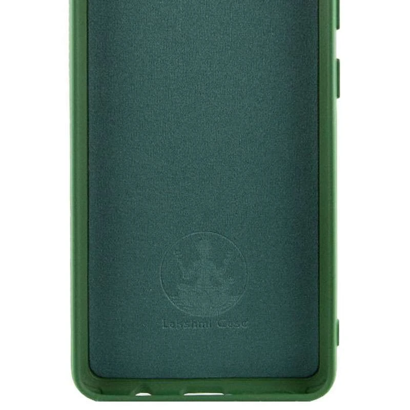 Чохол Silicone Case Lakshmi з закритою камерою на Samsung Galaxy A04e – Зелений / Dark green. Фото 2 з 4