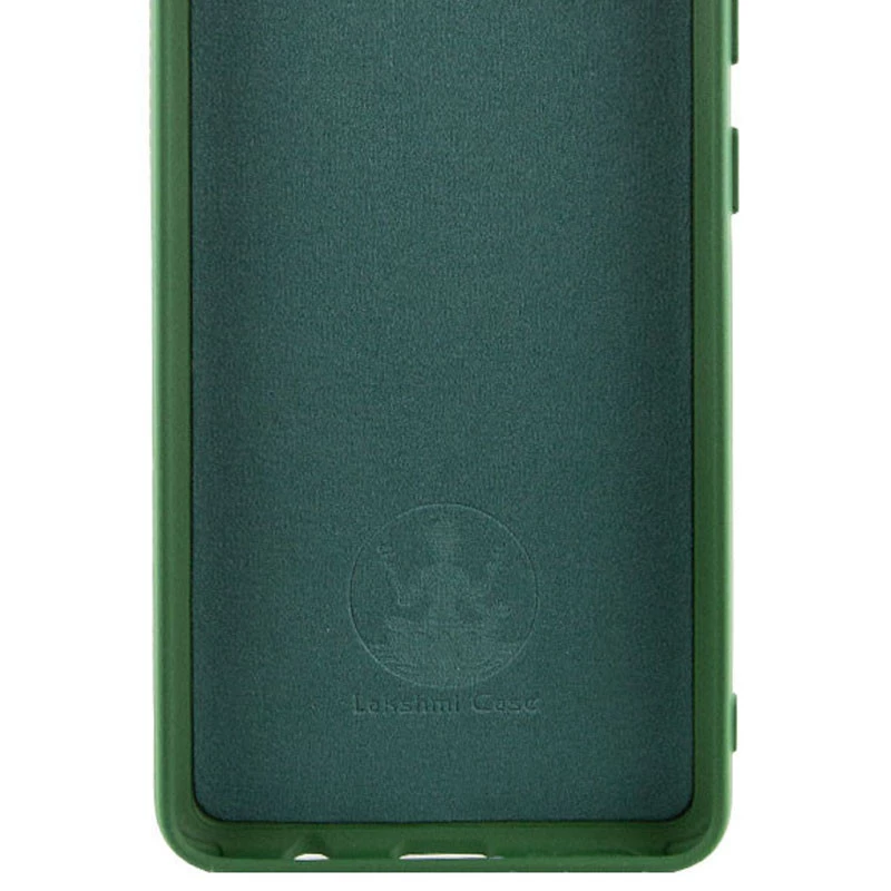 Чохол Silicone Case Lakshmi з закритою камерою на Samsung Galaxy A05 – Зелений / Dark green. Фото 2 з 4