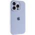 Чохол Silicone Case з захистом камери на Apple iPhone 16 Pro – Блакитний / Lilac Blue. Фото 2 з 6