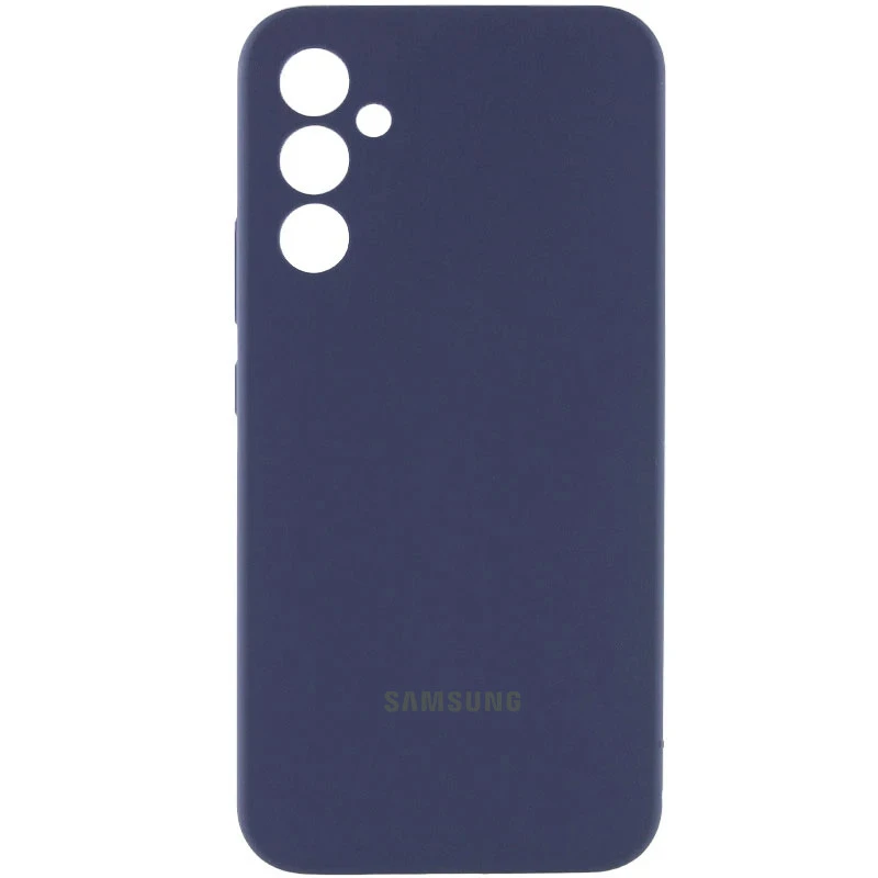 Силіконовий чохол Cover Lakshmi з захистом камери для Samsung Galaxy A55 – Синій / Midnight blue. Фото 1 з 4
