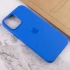 Чехол Silicone case (AAA) with Magsafe and Animation для Apple iPhone 12 Pro (6.1") – Синий / Capri Blue. Фото 7 из 7