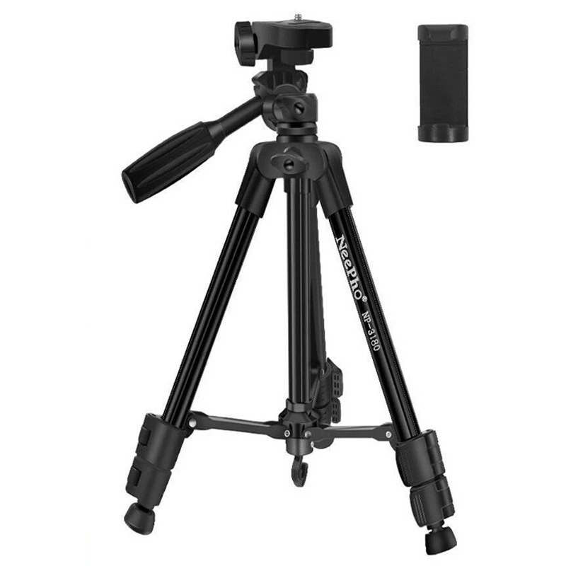 

Штатив NeePho NP-3180 для зйомки 50-136см з тримачем (Black)