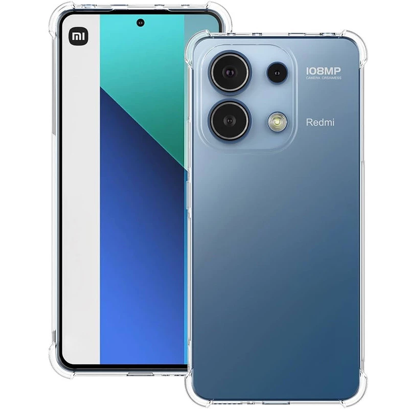 Силіконовий чохол з критими бортами на Xiaomi Poco M6 4G фото 1 з 1