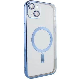 Хромовый TPU чехол с MagSafe для Apple iPhone 15 (6.1") фото 1 из 4