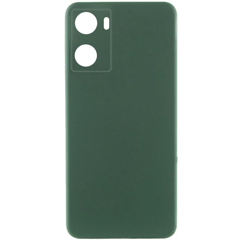 Чохол Silicone Case Lakshmi Premium із закритою камерою для Oppo A57s – Зелений / Cyprus Green. Фото 1 з 3