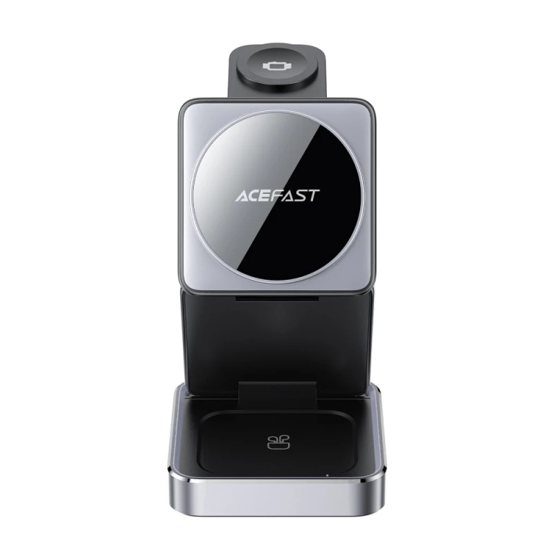 БЗП Acefast E20 desktop 3-in-1 – Black. Фото 4 з 9